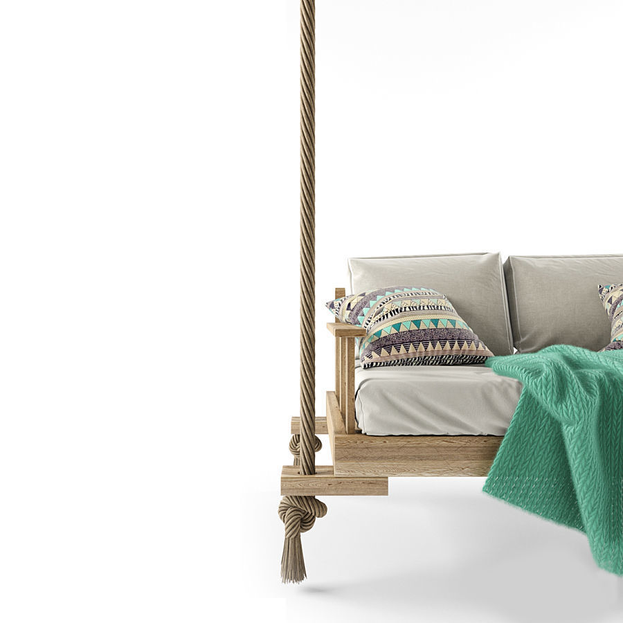 Garden Swing-Sofa  3D model_1