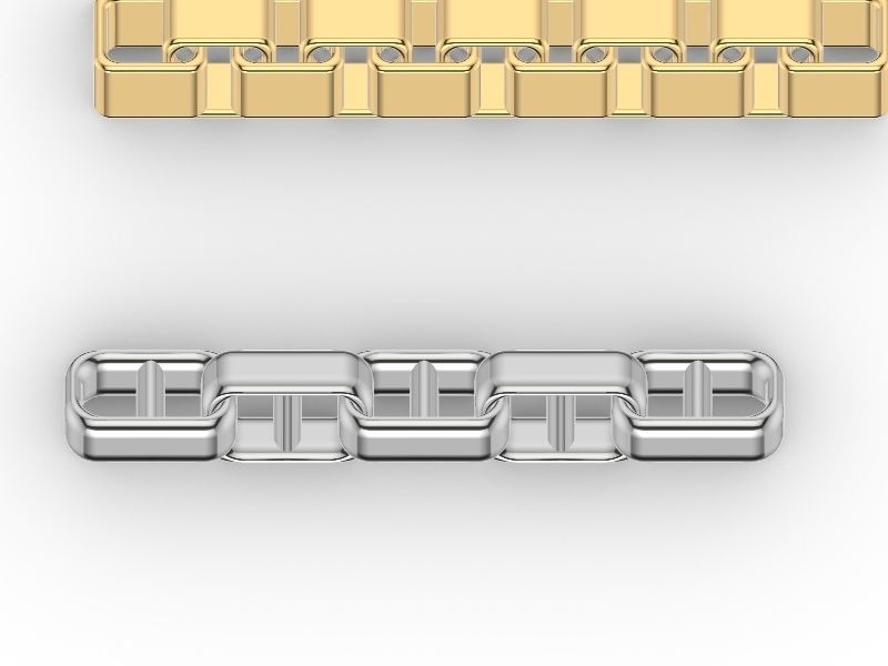 10 CHAIN LINKS stl verified 3D print model_6