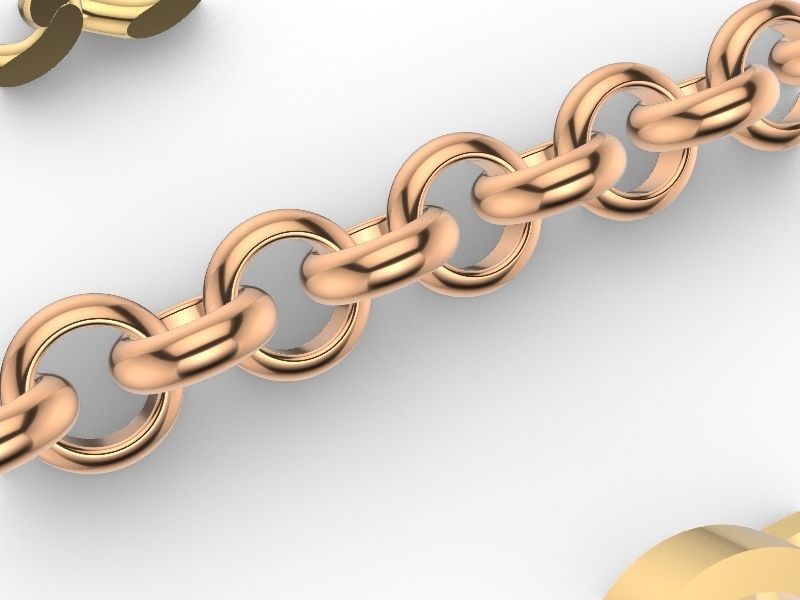 10 CHAIN LINKS stl verified 3D print model_5