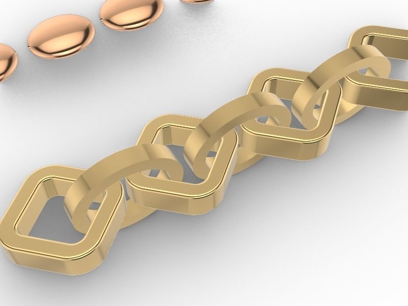 10 CHAIN LINKS stl verified 3D print model_13