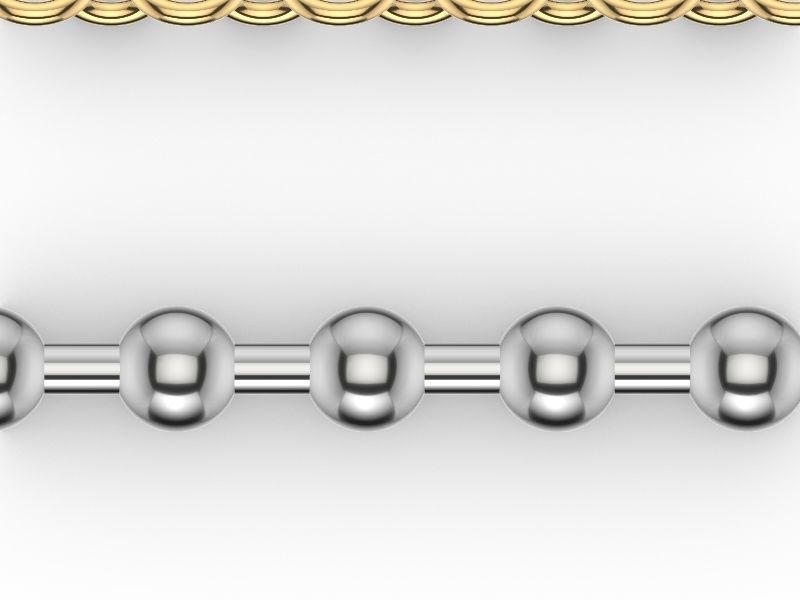 10 CHAIN LINKS stl verified 3D print model_1