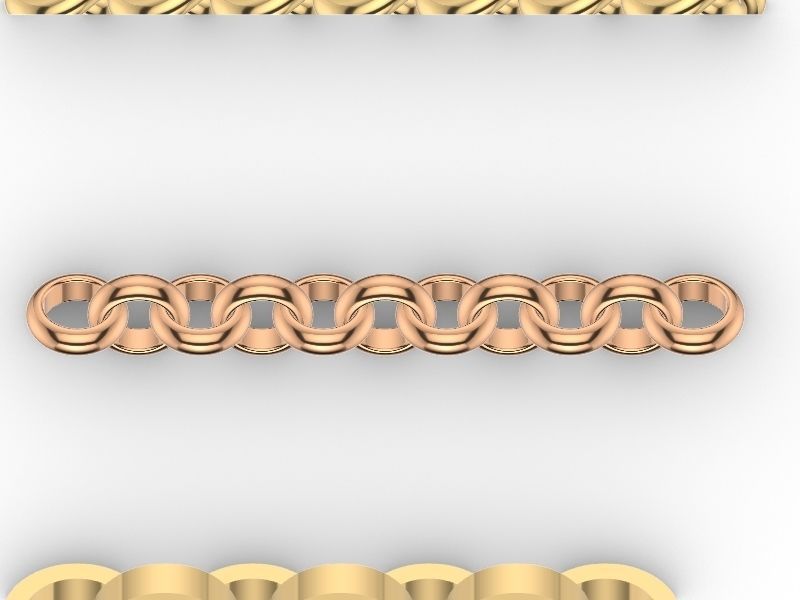 10 CHAIN LINKS stl verified 3D print model_9
