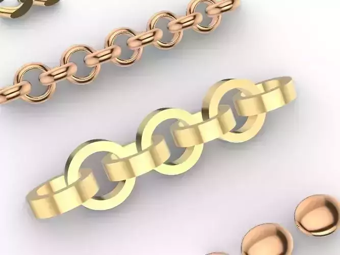 10 CHAIN LINKS stl verified 3D print model