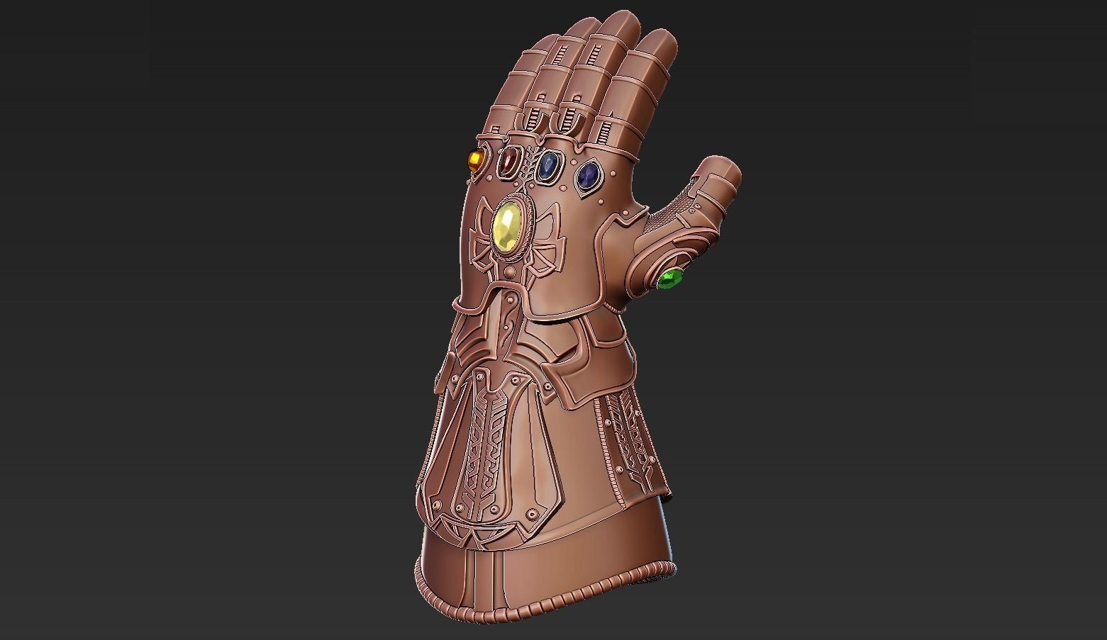 Infinity Gauntlet 3D model