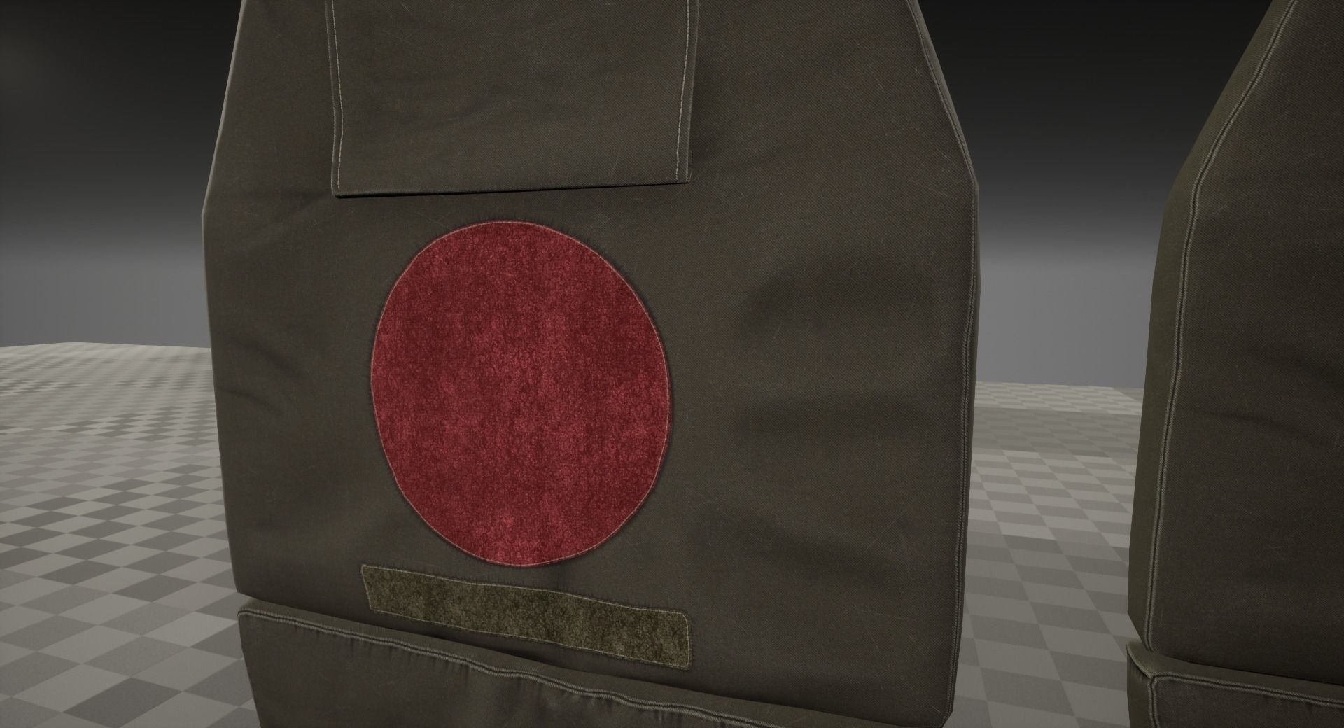 Vant LM Ballistic shield Low-poly 3D model_11