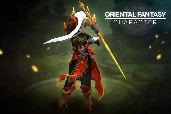 Oriental Fantasy Character - Swordman Grade 6