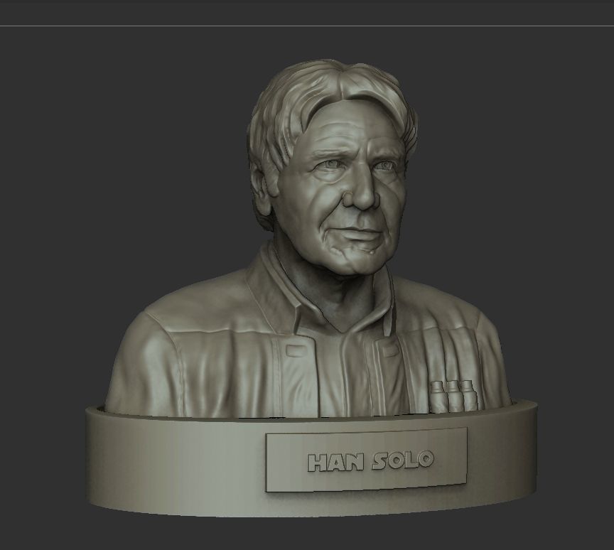Han SOLO 3D print model_2