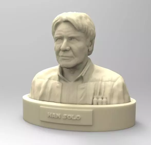 Han SOLO 3D print model_0