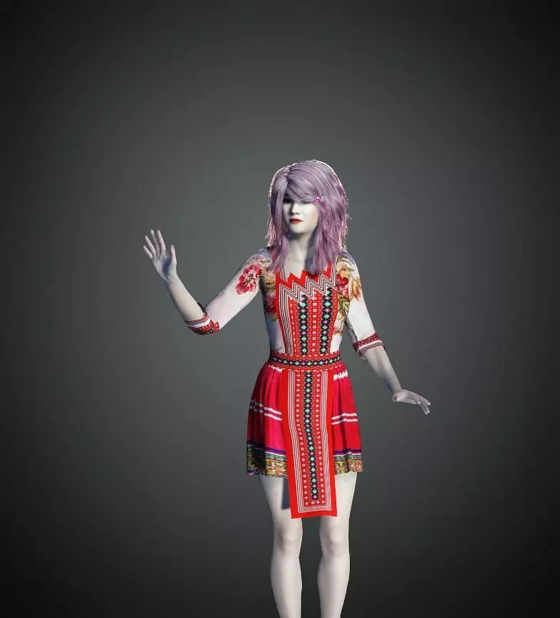 Khau Ncaws Hmoob Texture