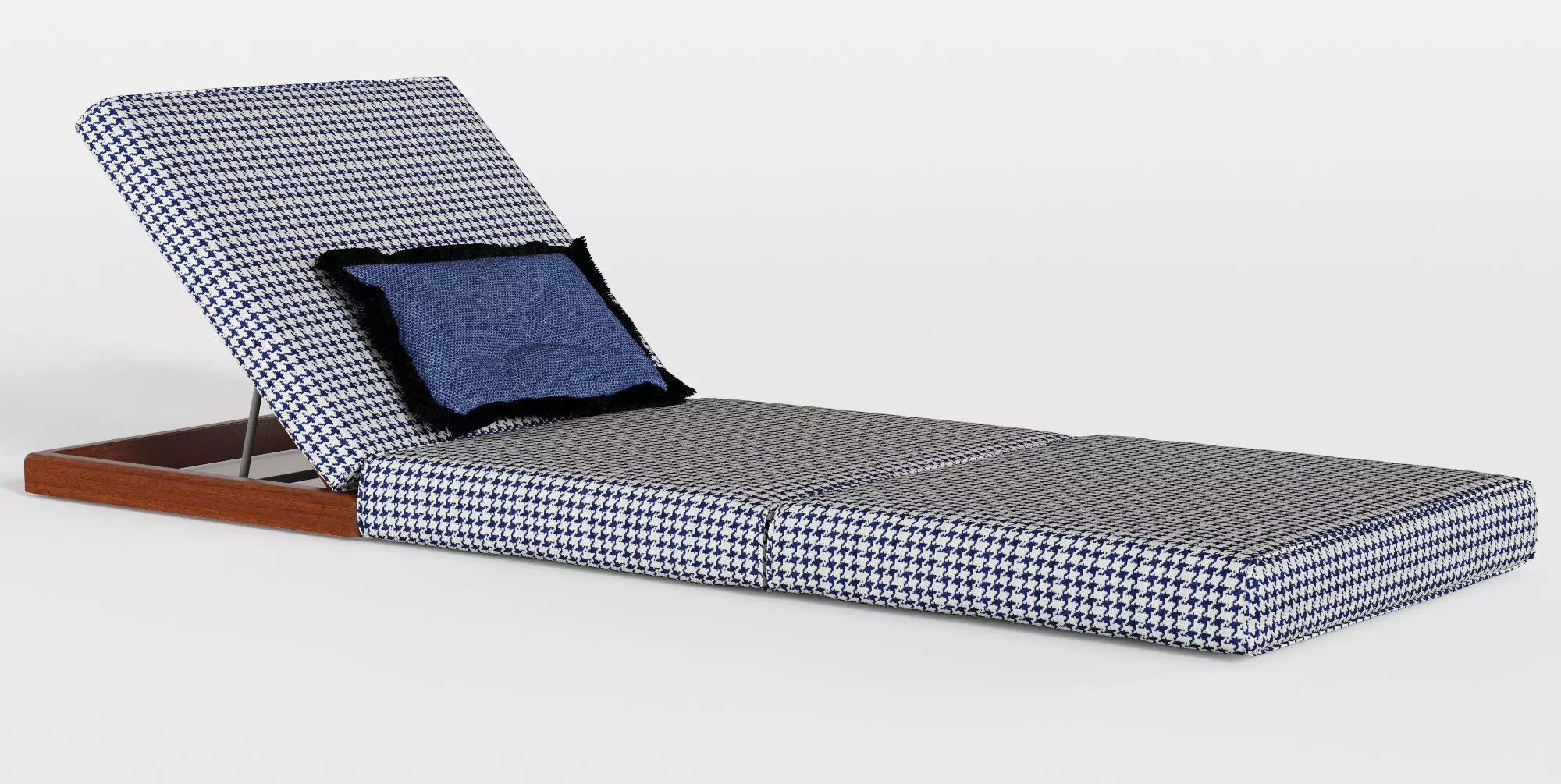 Sunset Poolside Sun Lounger or Sun Bed 3D model