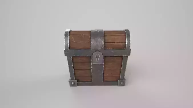  Stylized chest box