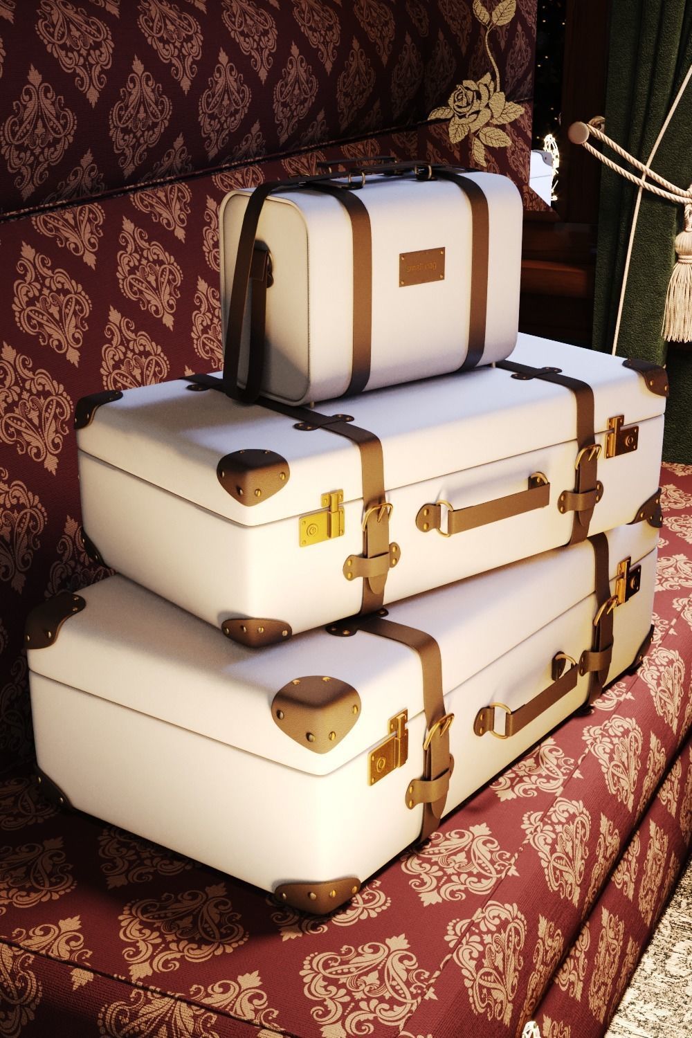 Showcase Of Premium Bags - New Year Express 3D model_4