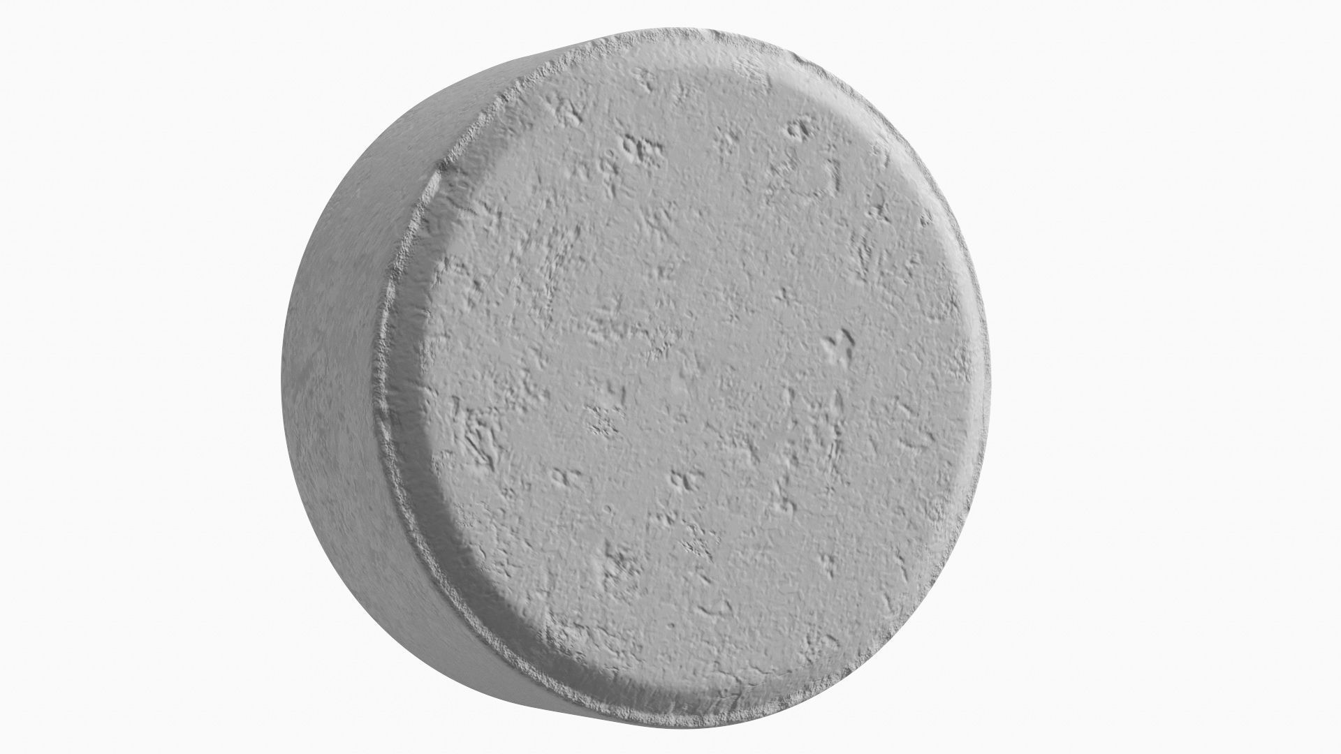 MDMA Ecstasy Pill White 3D model_10