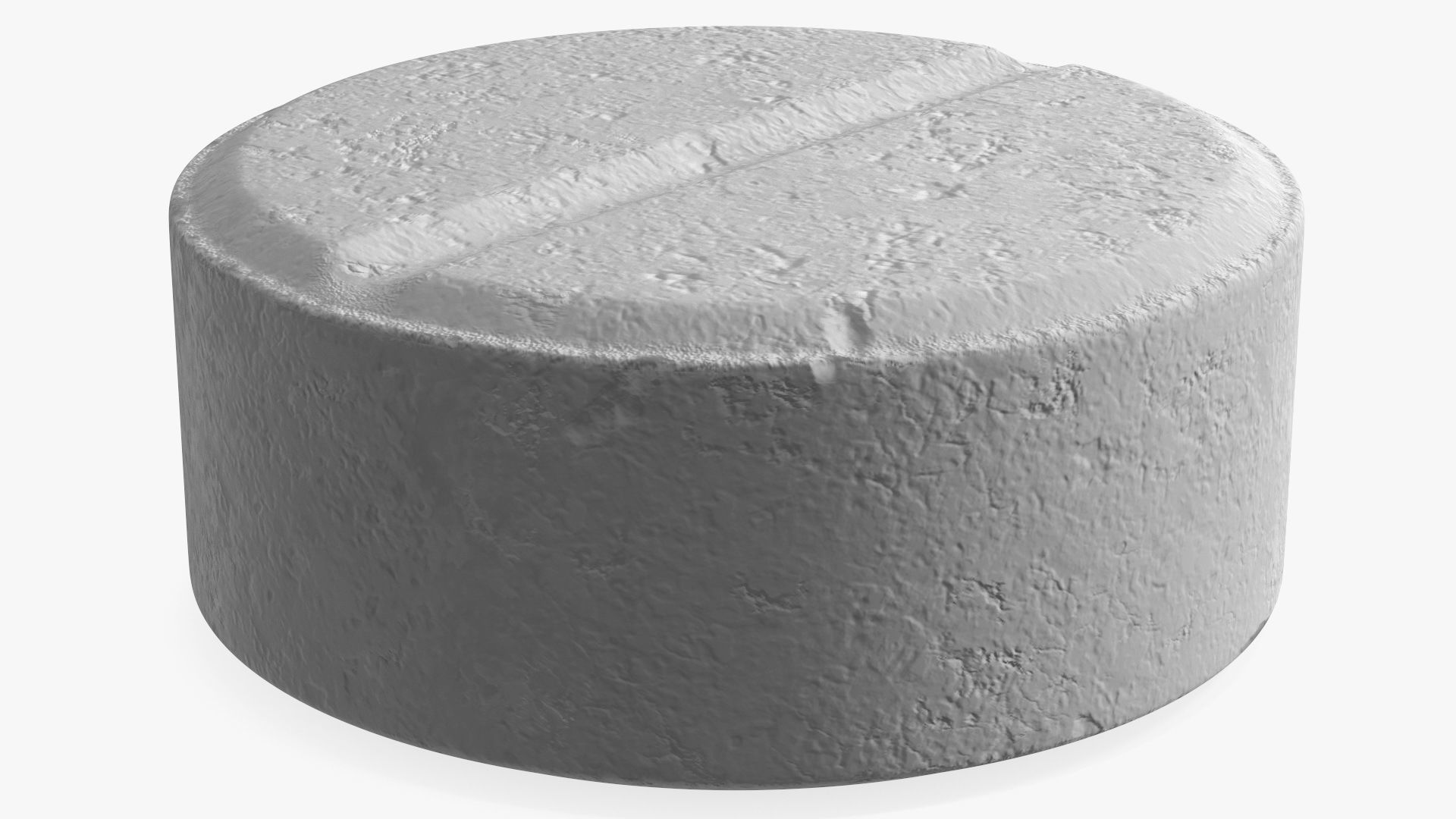 MDMA Ecstasy Pill White 3D model_7