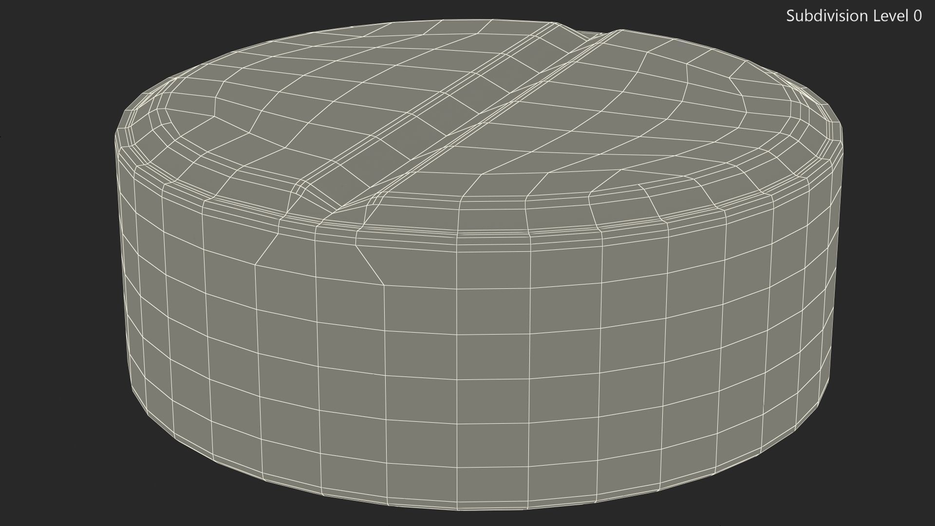 MDMA Ecstasy Pill White 3D model_14