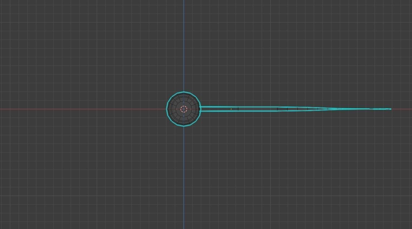 Medieval Axe V3 3D model_22