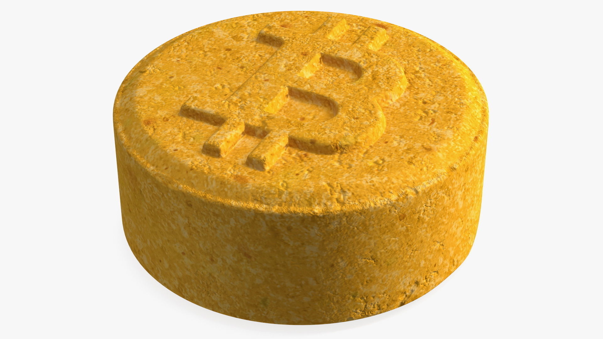 Ecstasy MDMA Pill with Bitcoin Logo 3D model | CGTrader