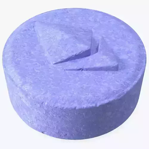 Ecstasy Pill with Ethereum Symbol
