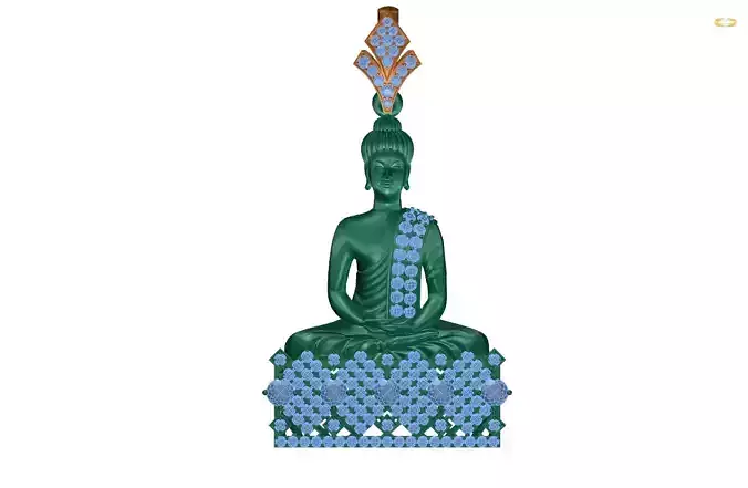 pendant buddha statue