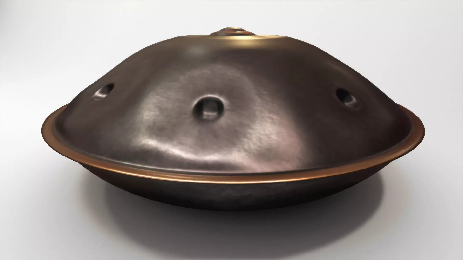 Hang music 3D model_0