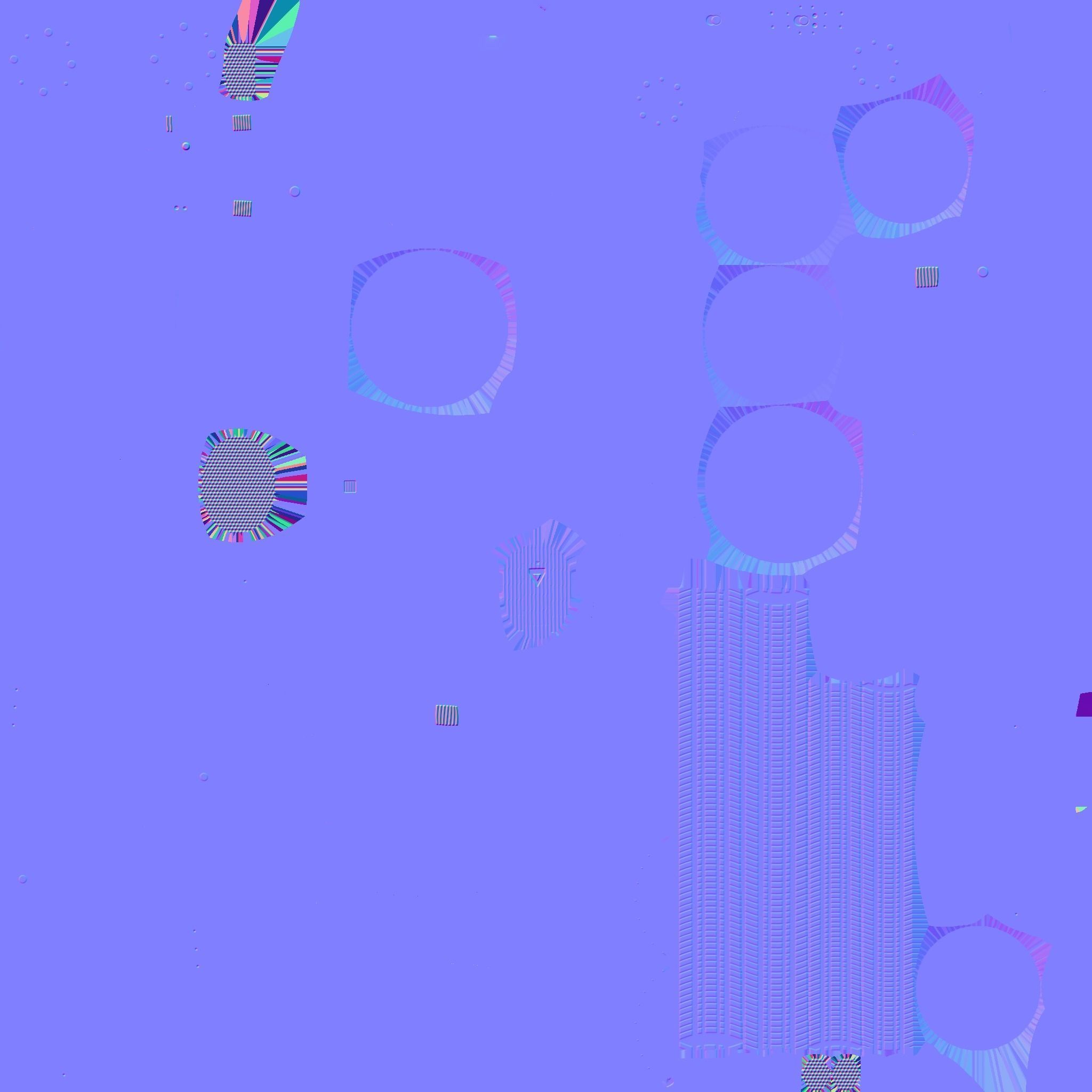 Cartoon Kart B04 Purple - Vehicle Racing Design Low-poly 3D model_24