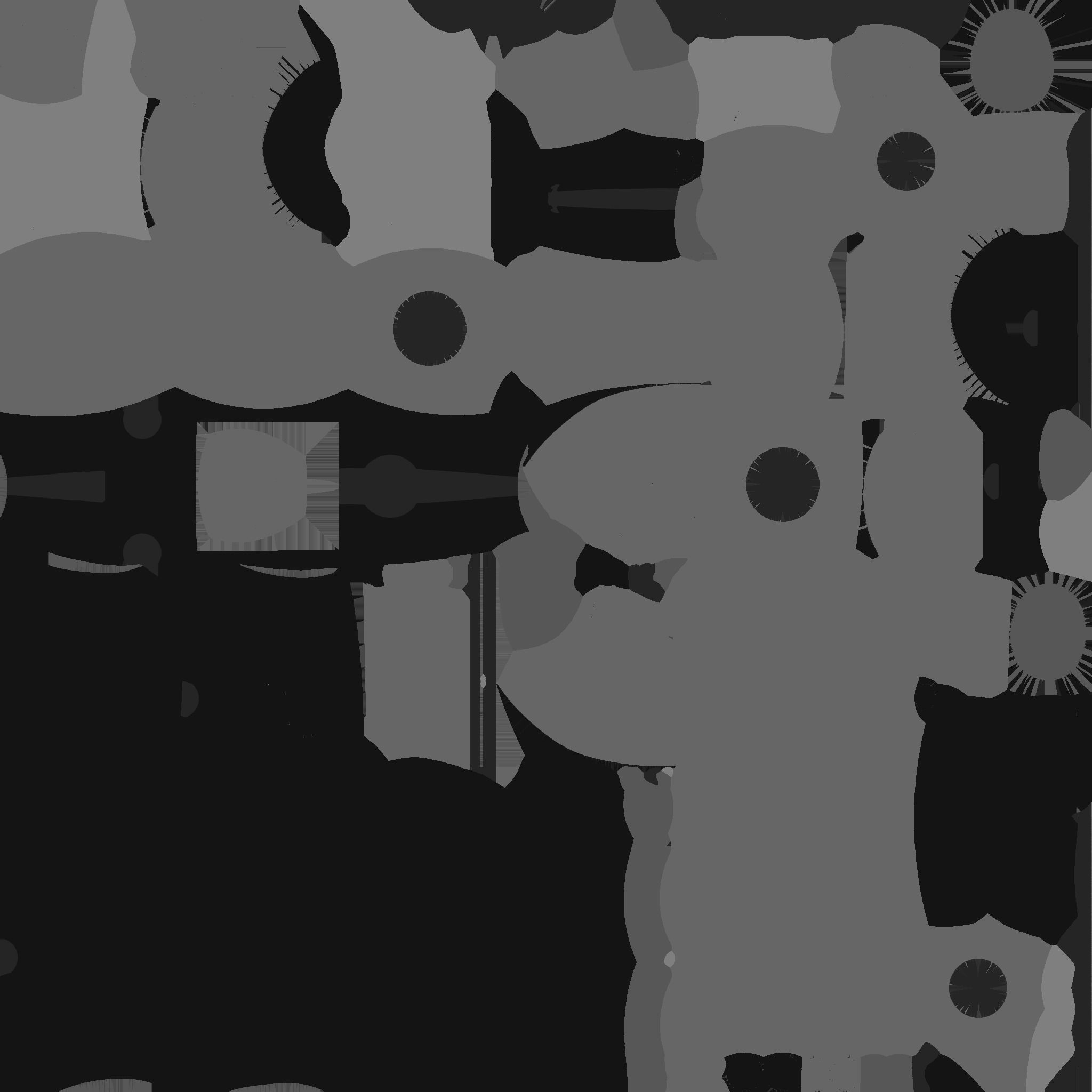 Cartoon Kart B10 Light Blue - Vehicle Racing Design Low-poly 3D model_26