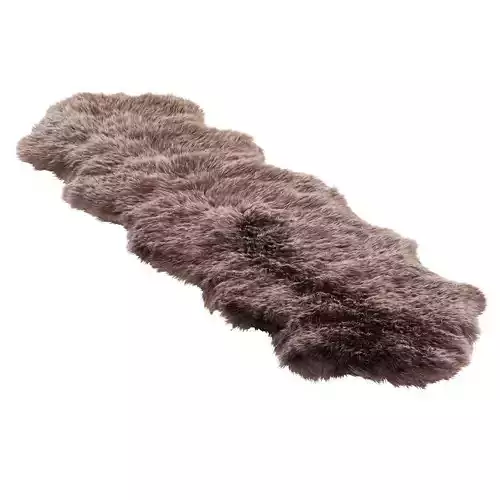 Faux Fur Sheepskin 3D model