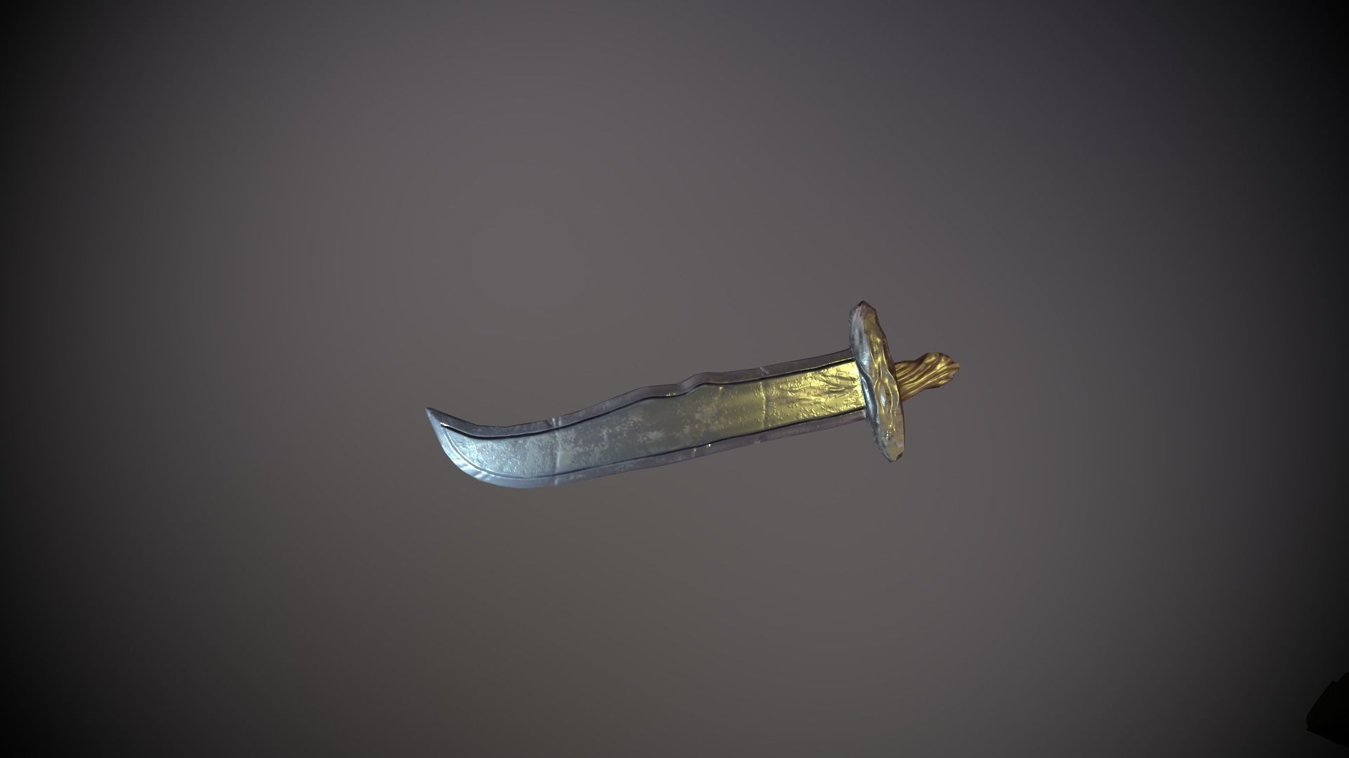 Big man-Game Ready low poly model Low-poly 3D model_11