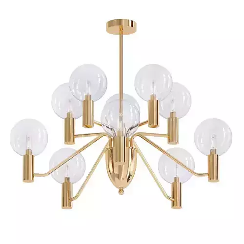 MORTEN light chandelier - gold