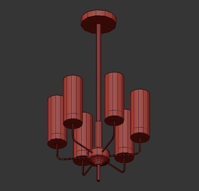 DELPHY chandelier 3D model_2
