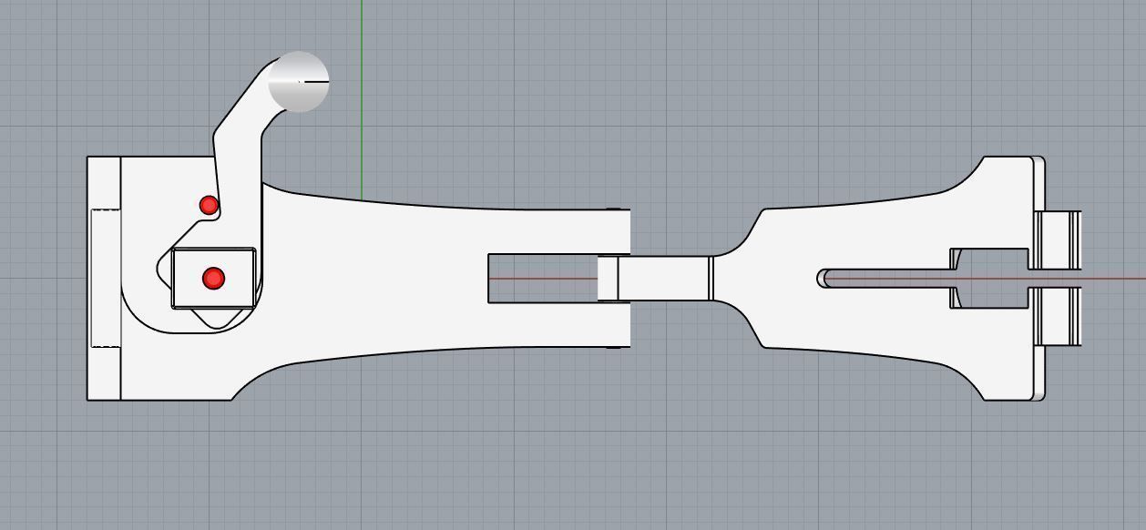 Watch Buckle 3D print model_1