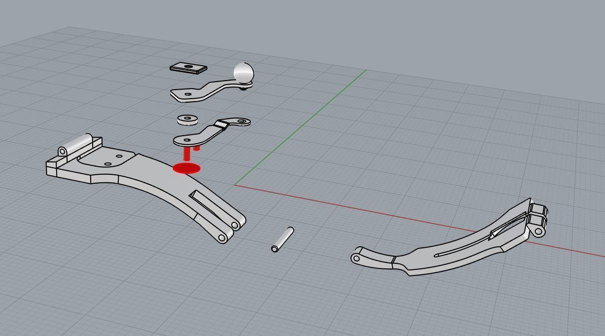 Watch Buckle 3D print model_3