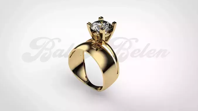 Woman ring diamond Size 16  S1