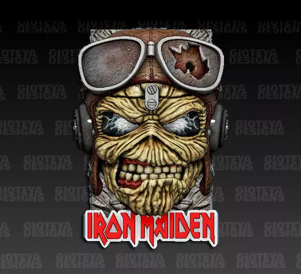 Iron Maiden Aces High 3D model