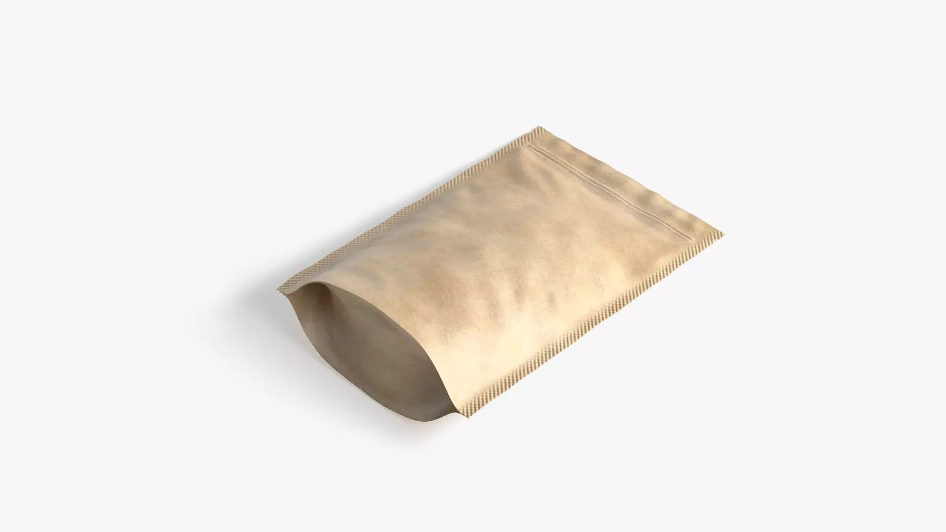 Craft Zipper Pouch Low-poly 3D model_0