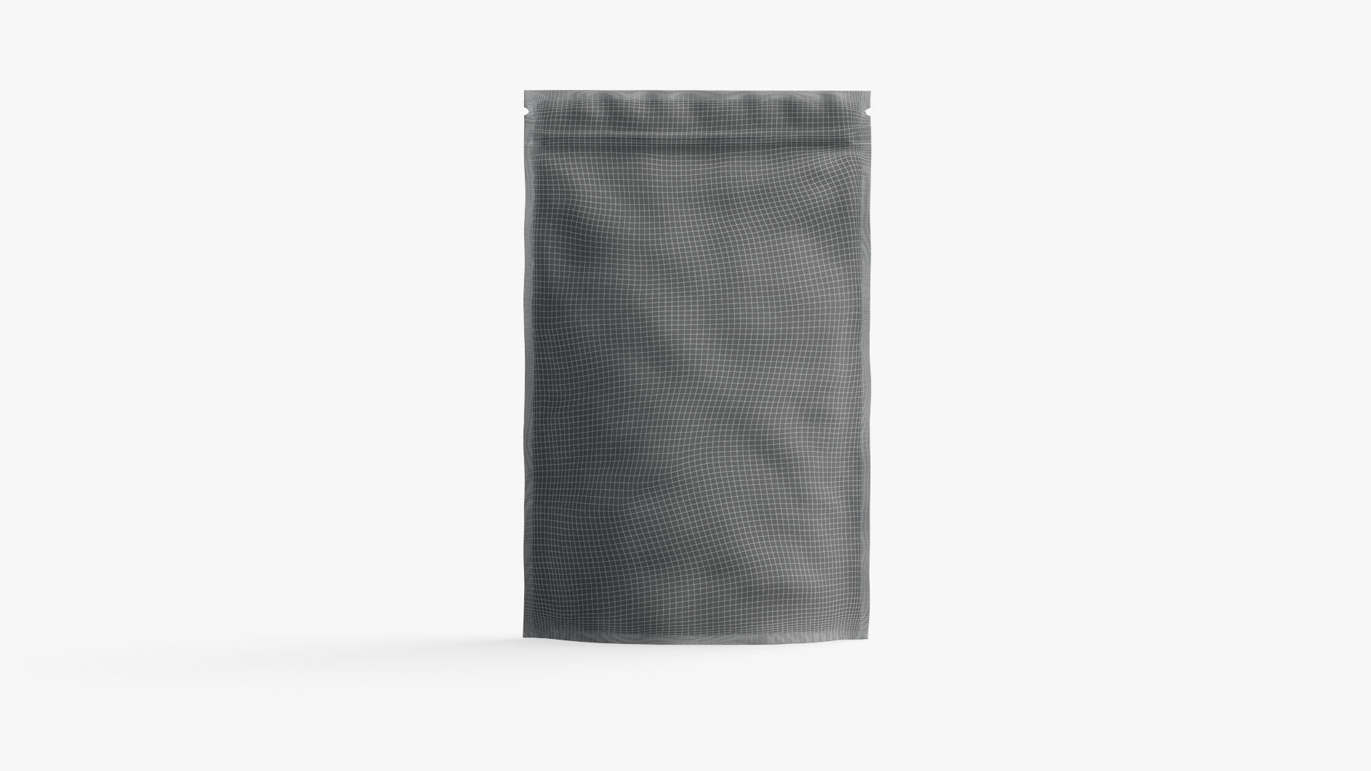 Craft Zipper Pouch Low-poly 3D model_6