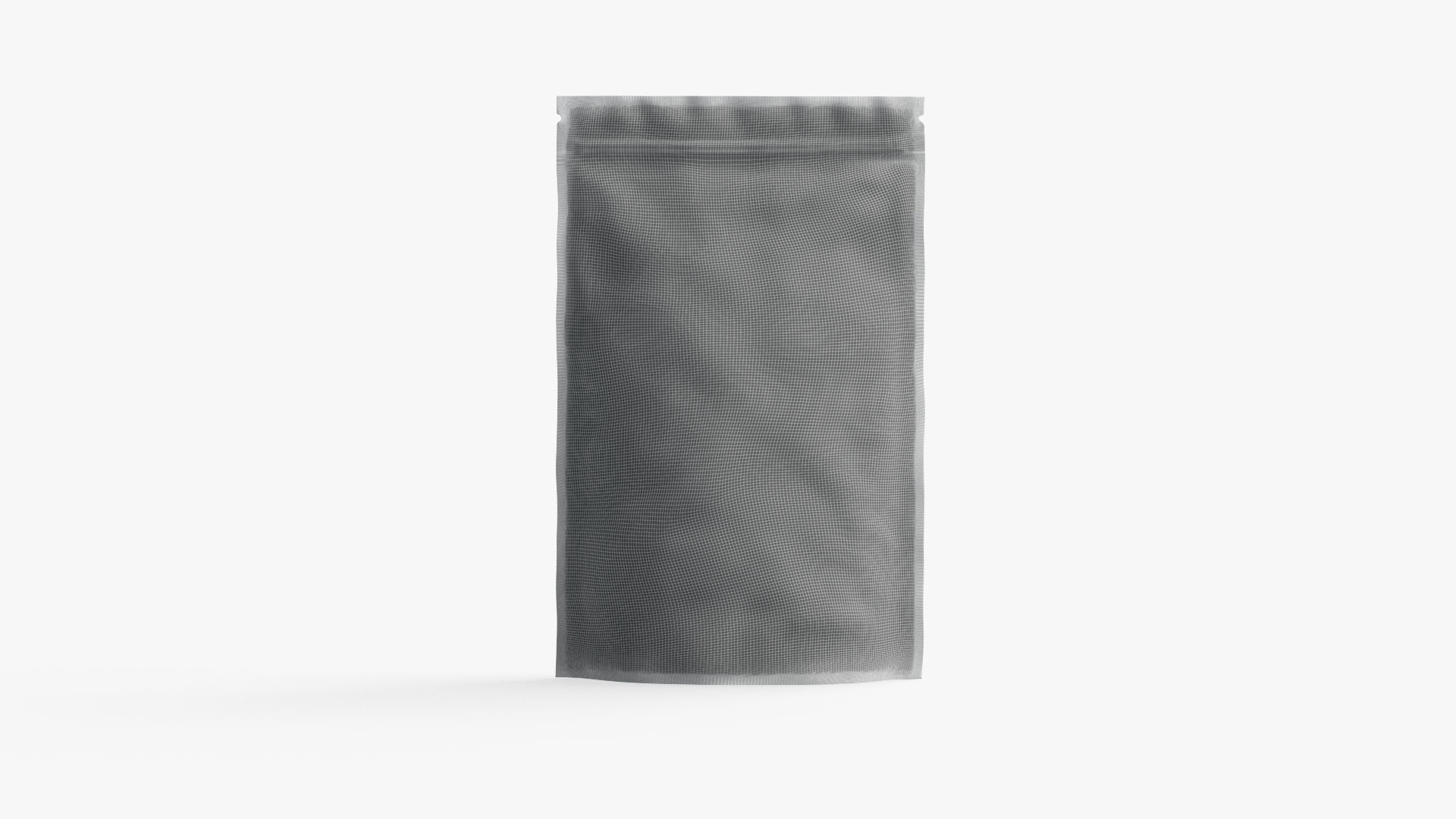 Craft Zipper Pouch Low-poly 3D model_7