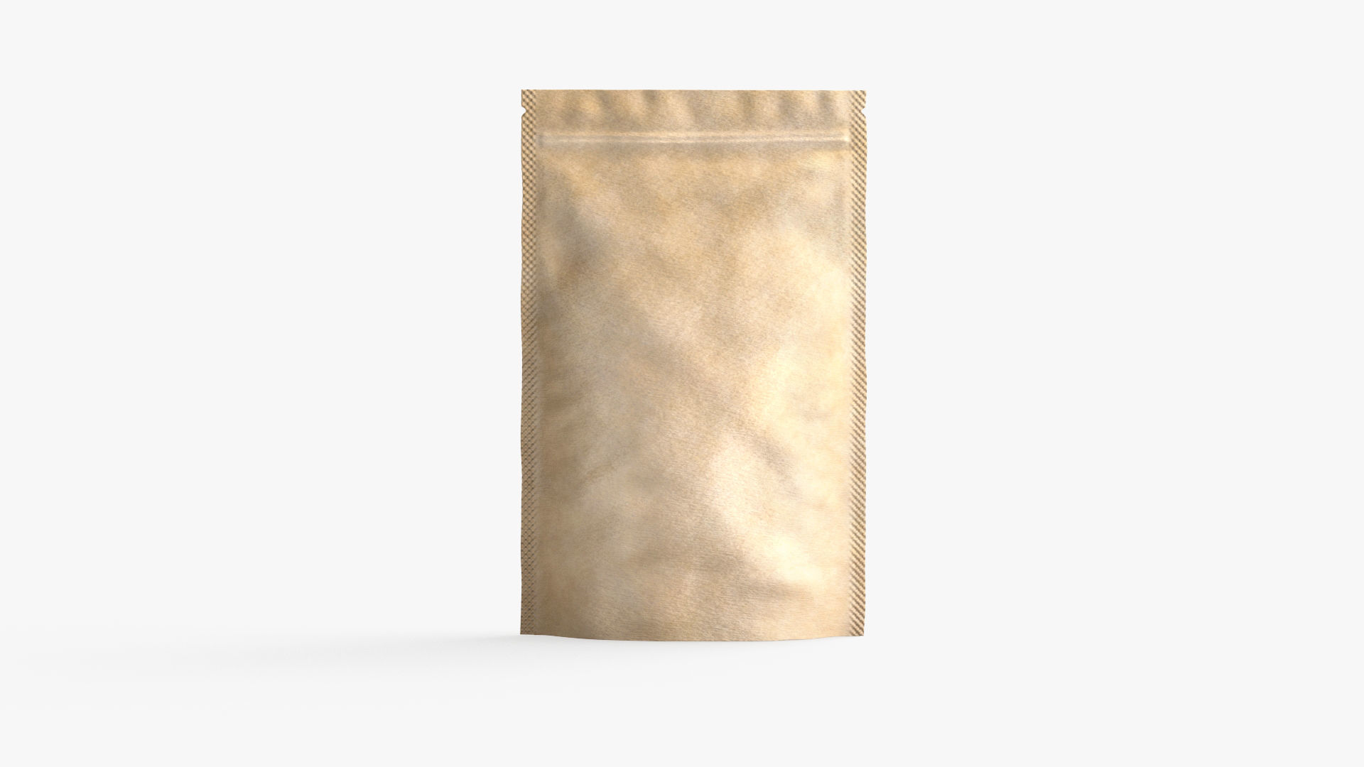 Craft Zipper Pouch Low-poly 3D model_1