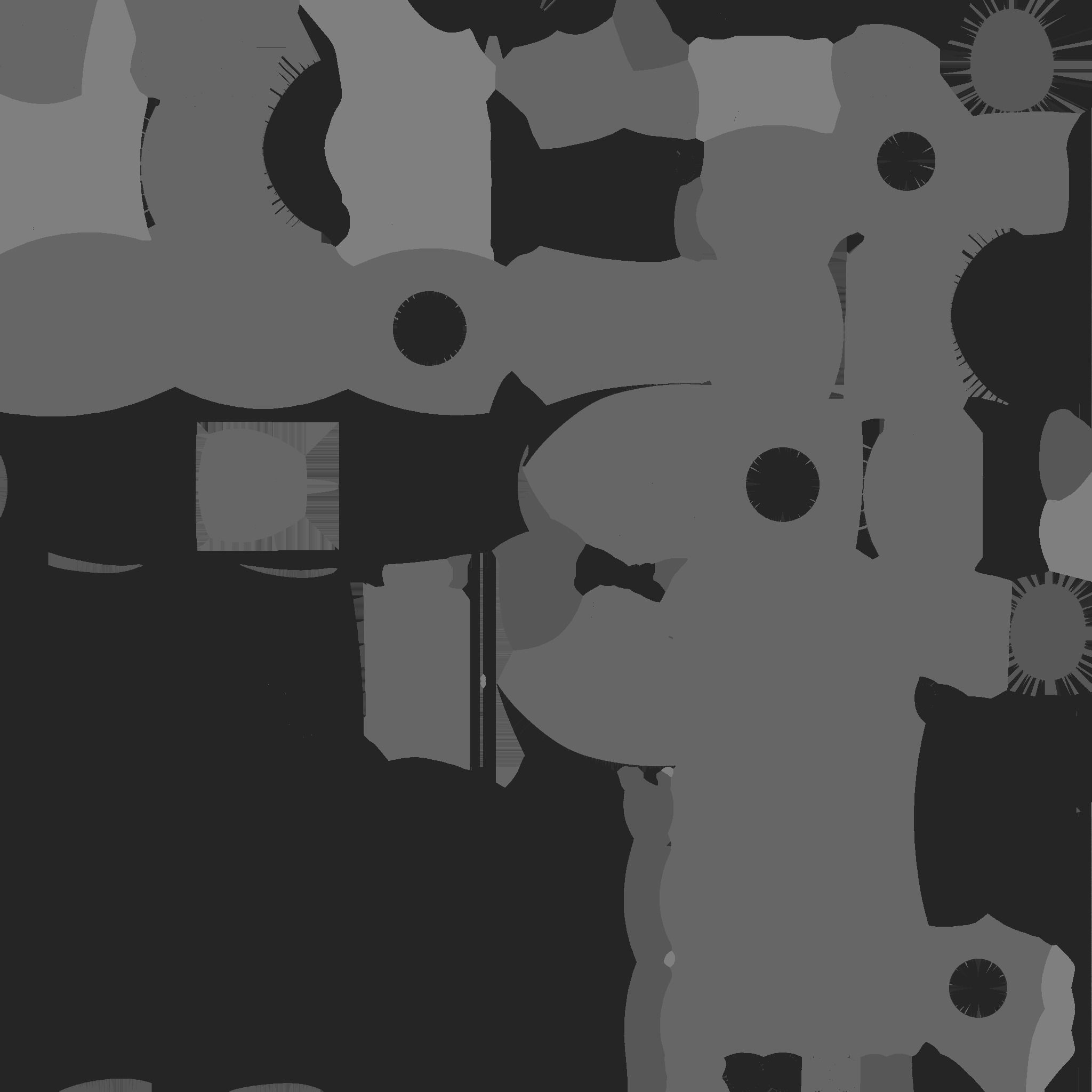 Cartoon Kart B06 Yellow - Vehicle Racing Design Low-poly 3D model_25