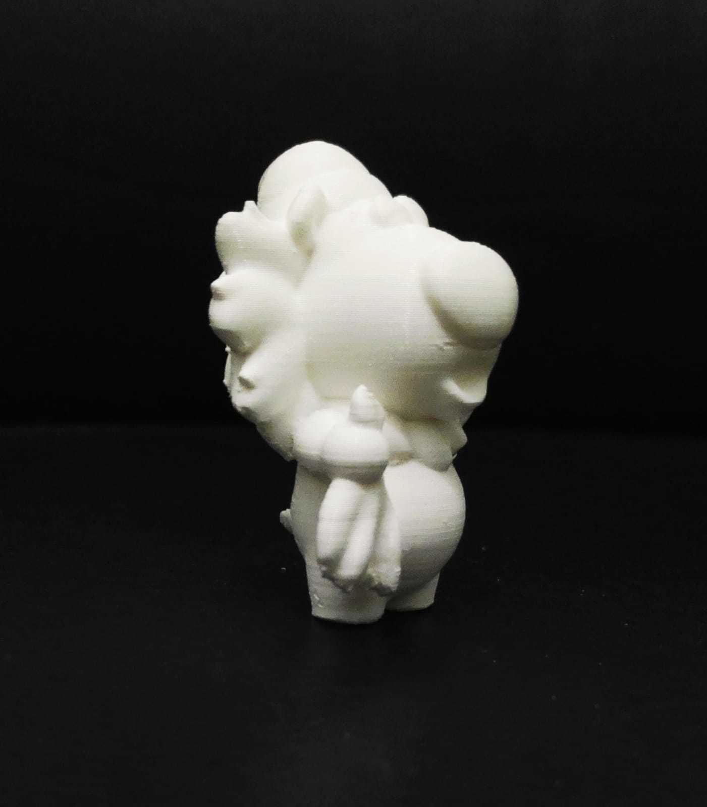 Sleepy Lion 3D print model_5