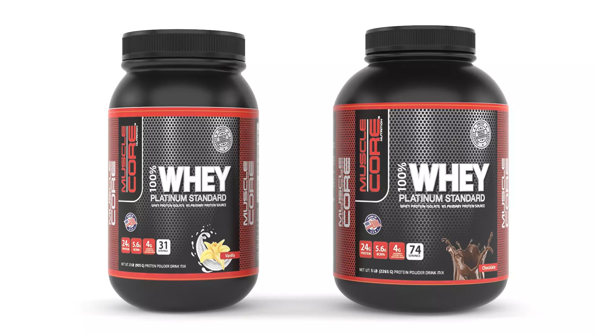 Protein Powder 3D model