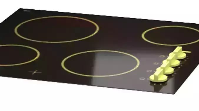 set of hobs Bosch Low-poly 3D model