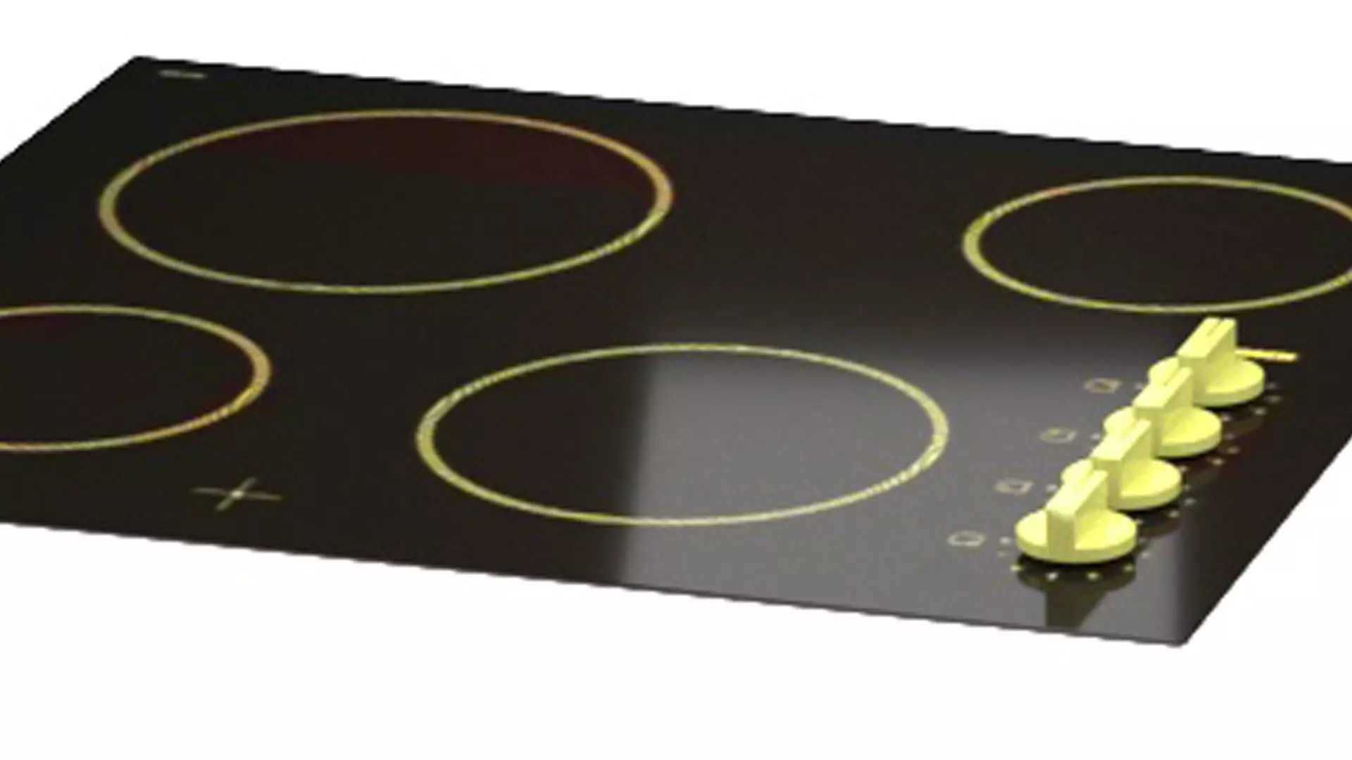 set of hobs Bosch Low-poly 3D model_0