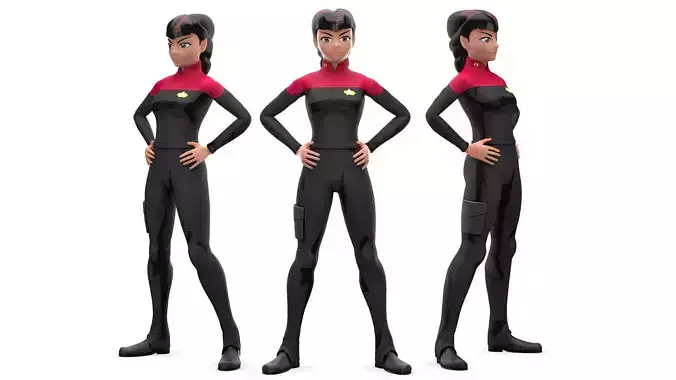 Star Trek Character 3D model