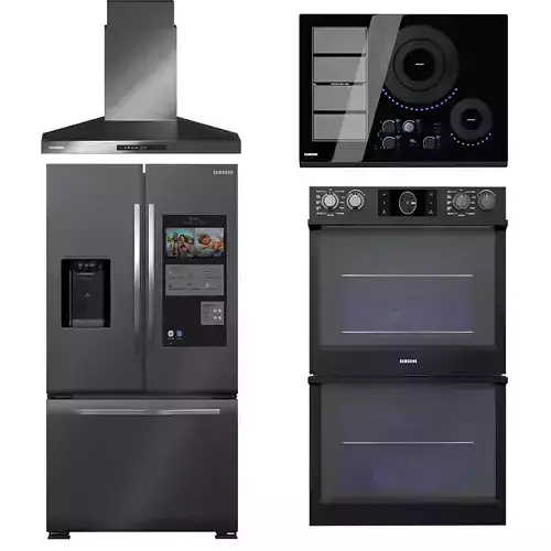 Samsung smart kitchen appliance 3D model