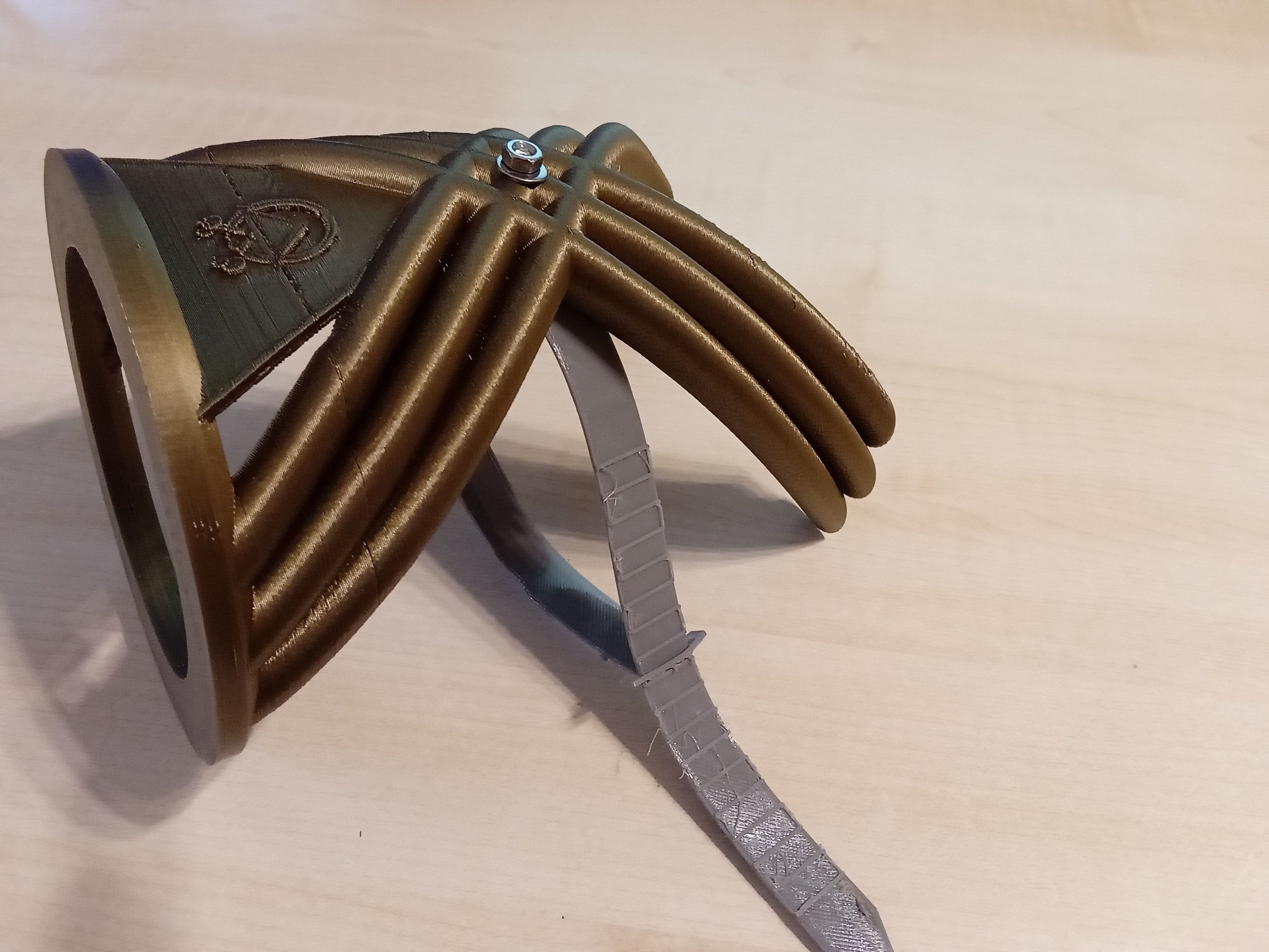Stargate Jaffa arm guard  3D print model_15
