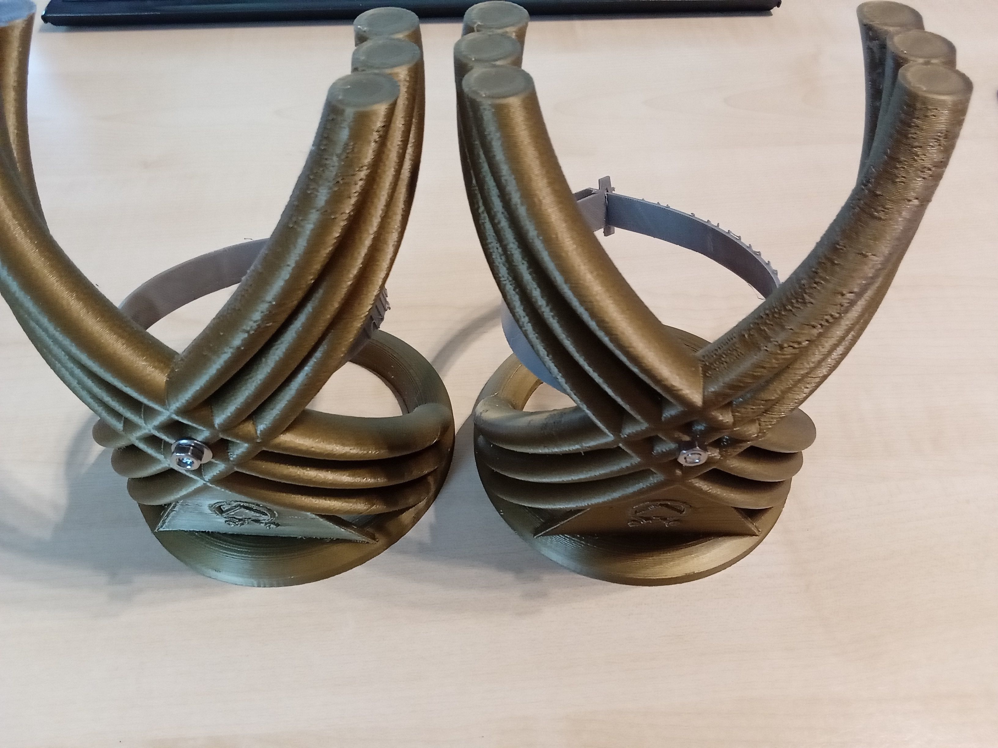 Stargate Jaffa arm guard  3D print model_2