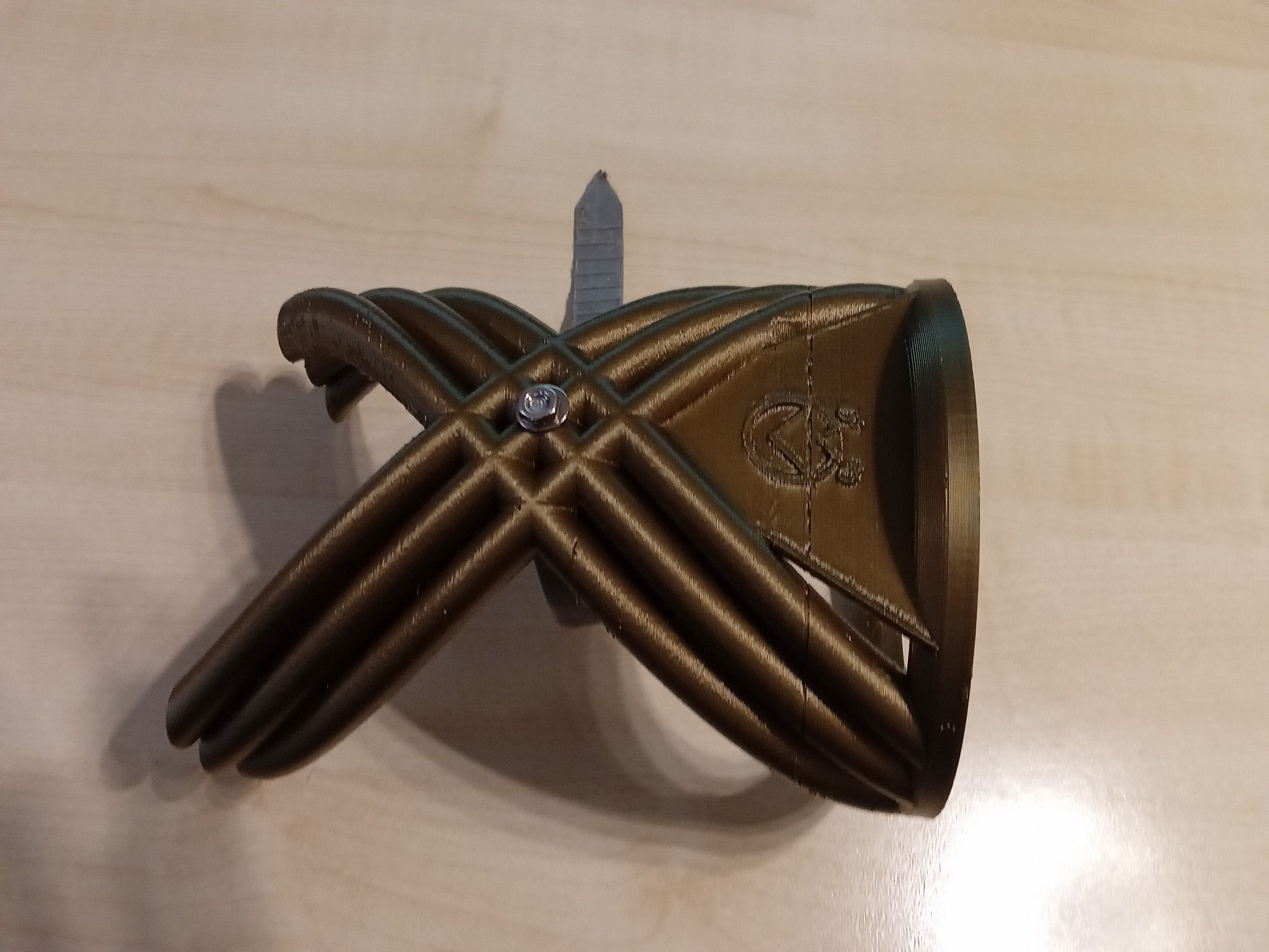 Stargate Jaffa arm guard  3D print model_16