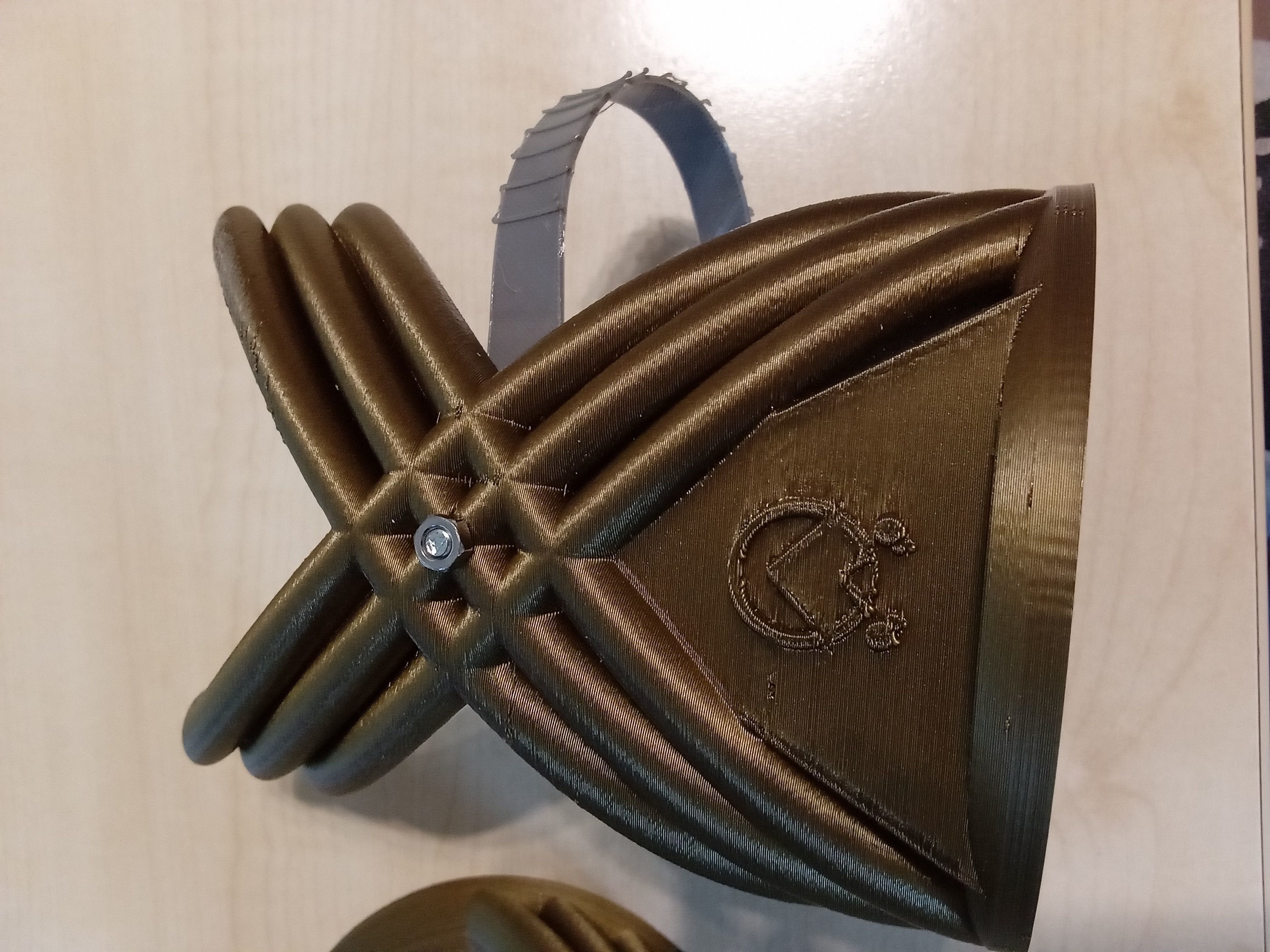 Stargate Jaffa arm guard  3D print model_20