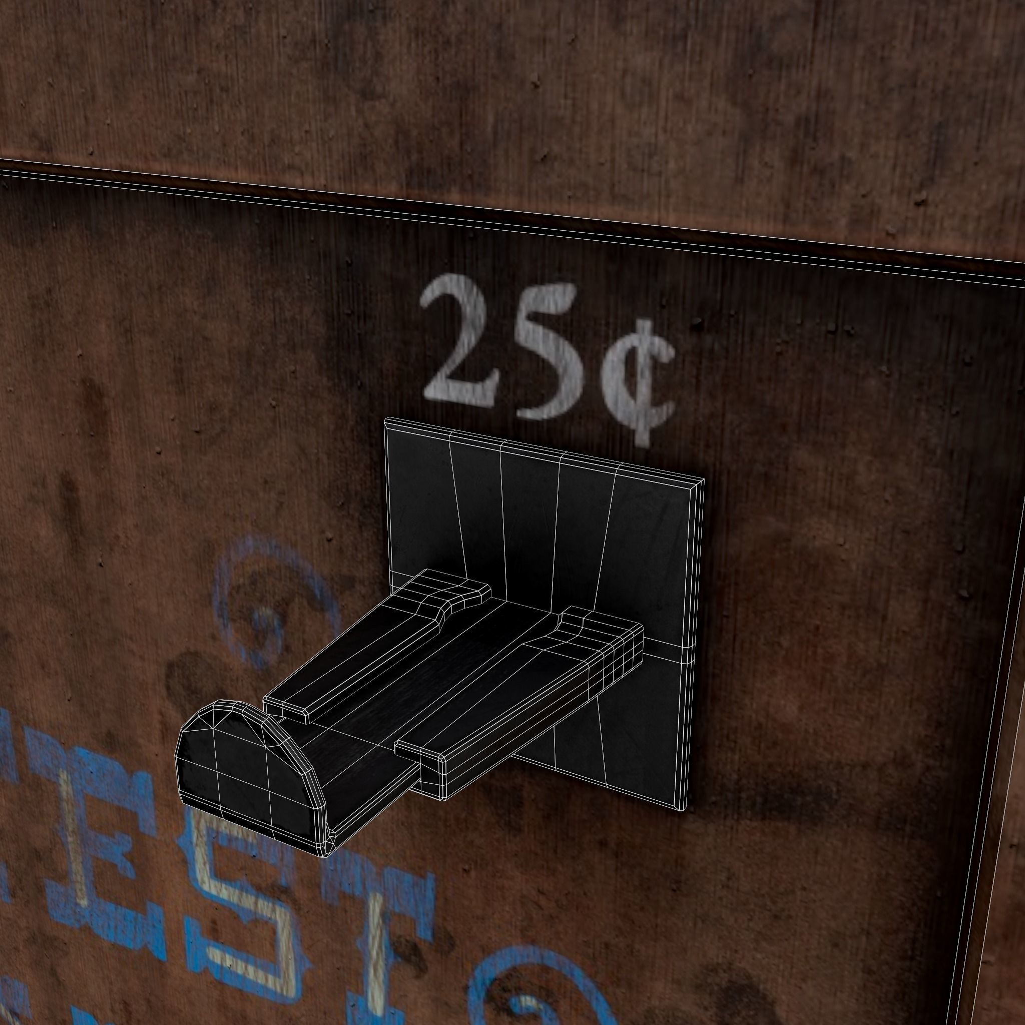 Love O Meter  Low-poly 3D model_17